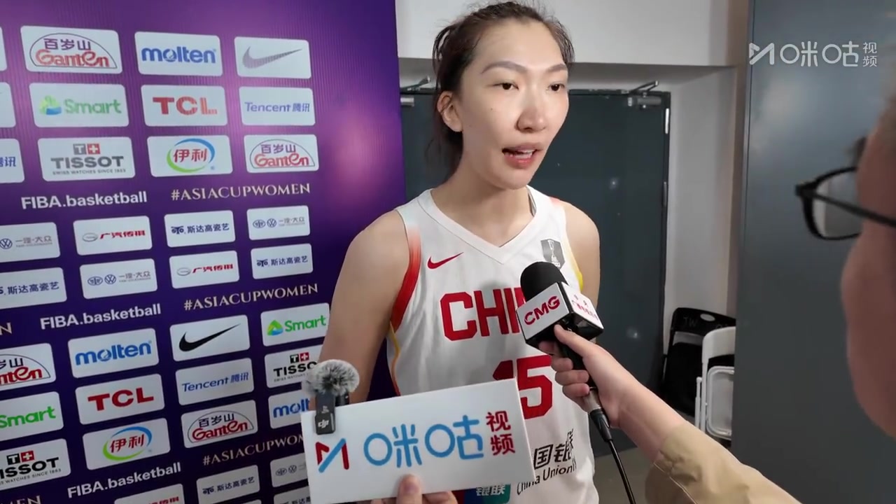 韩旭:希望张子宇健健康康打球 她是球队最强的杀伤点